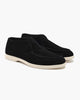High Suede Loafers