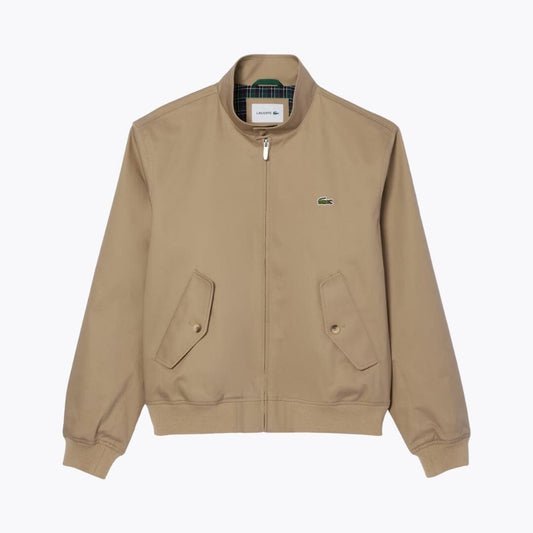 LC Water-Repellent Twill Harrington Jacket