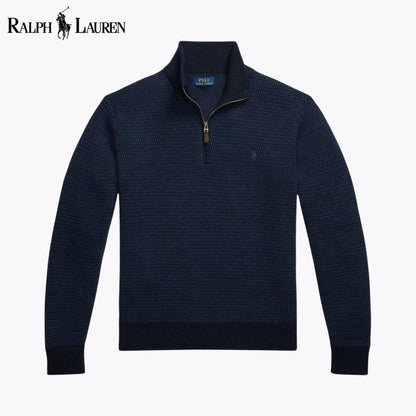 RL Washable Wool Quarter-Zip Sweater